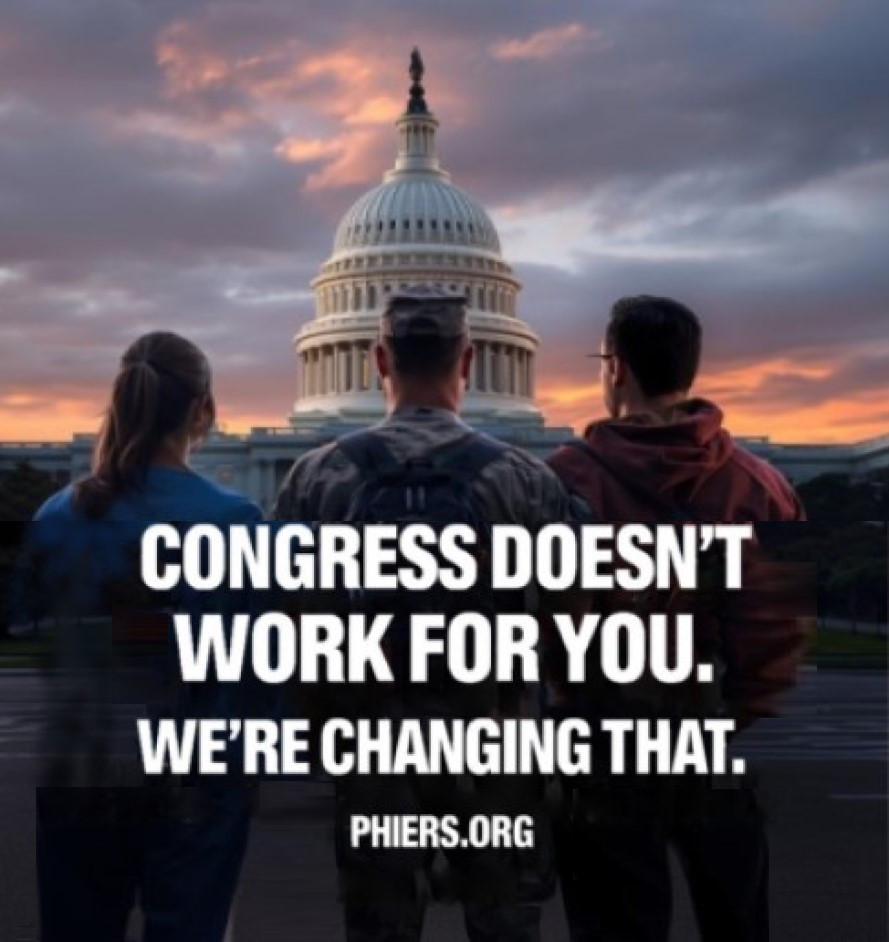 Congress doesn't work for you. We're changing that.