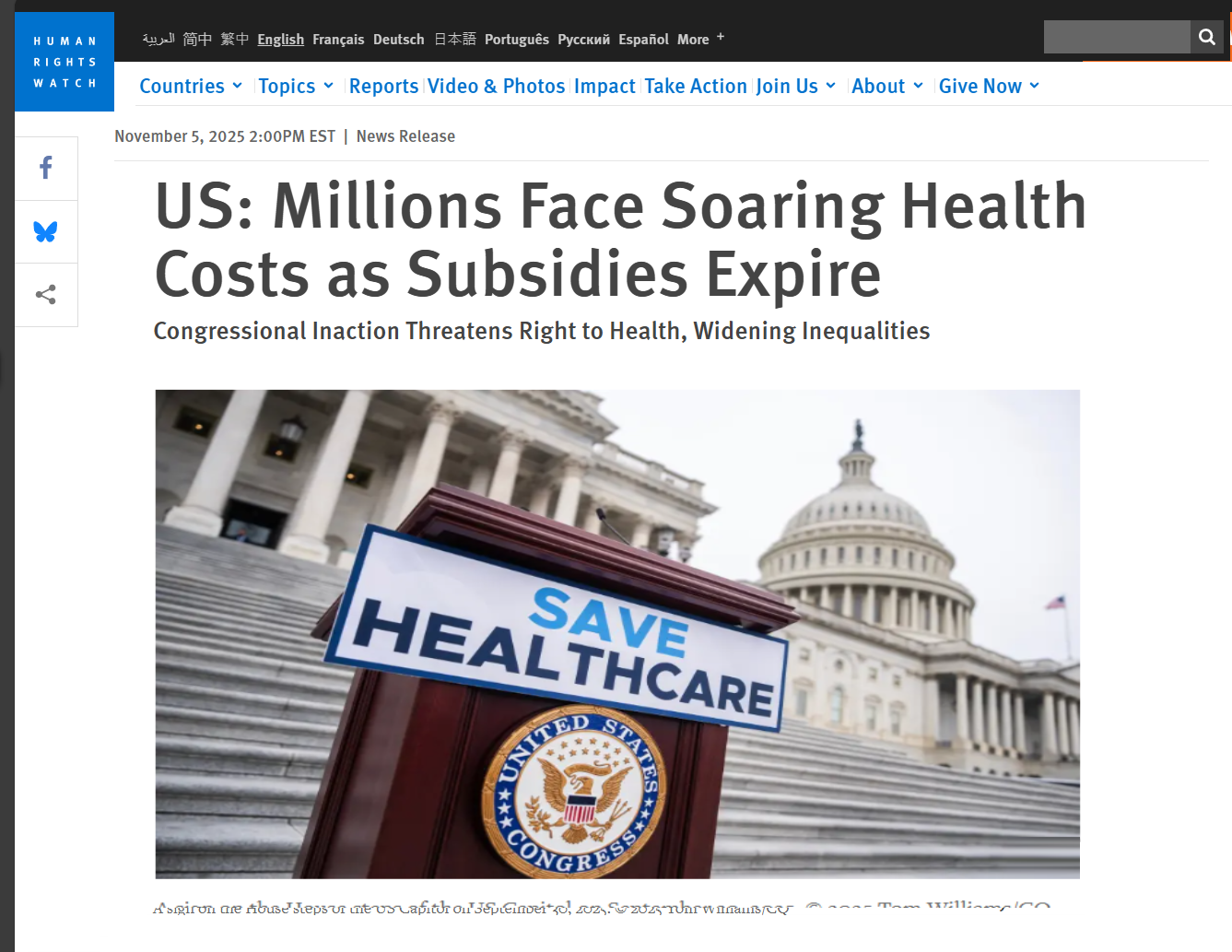 22 million lost coverage