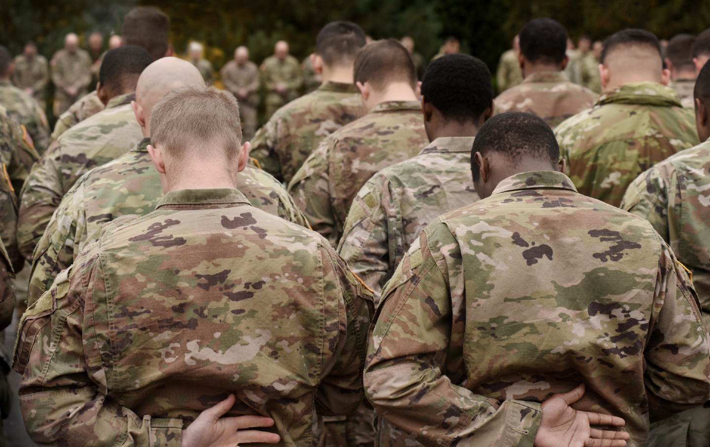 Soldiers — someone's kids, someone's neighbors, someone's family